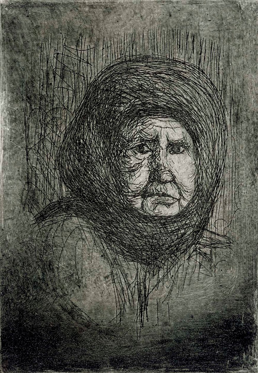 Besen Oma I von Hugo Simberg