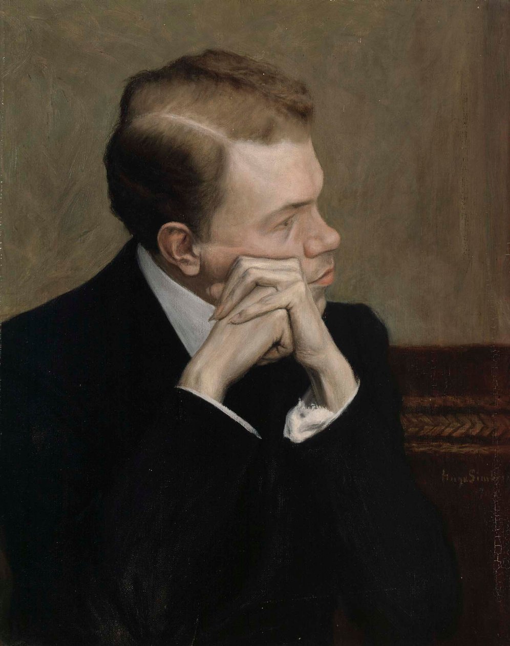 Der Künstler Fahle Basilier von Hugo Simberg