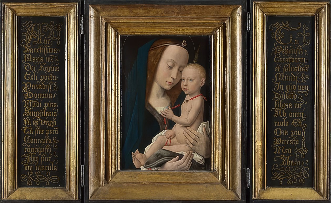 Madonna mit dem Kinde von Hugo van der Goes