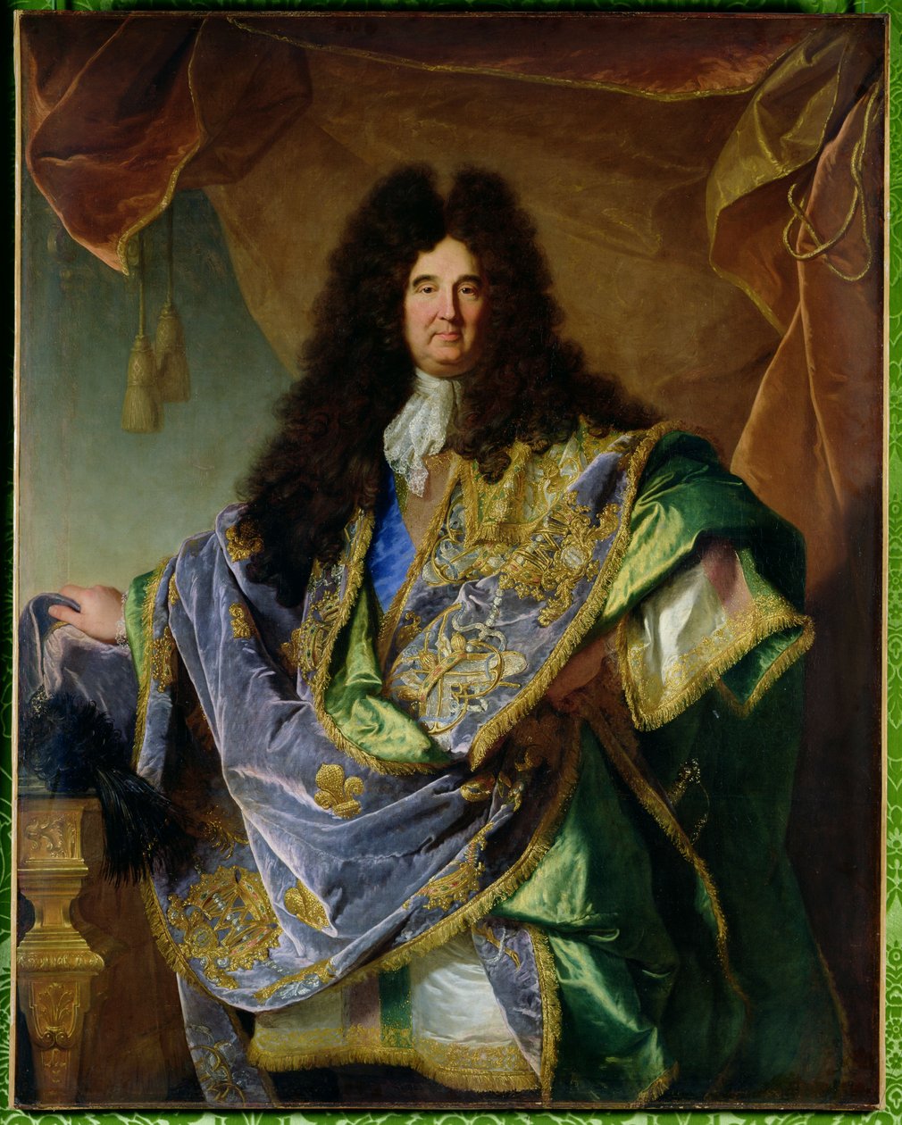 Porträt von Philippe de Courcillon (1638-1720) Marquis de Dangeau, 1702 von Hyacinthe Francois Rigaud