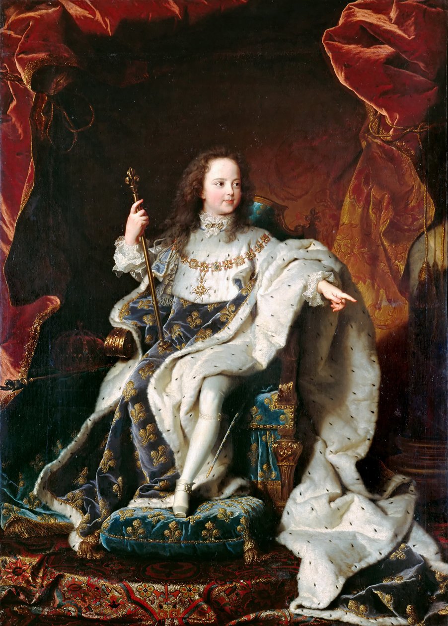 Louis XIV, König von Frankreich 1638-1715 von Hyacinthe François Honoré Rigaud