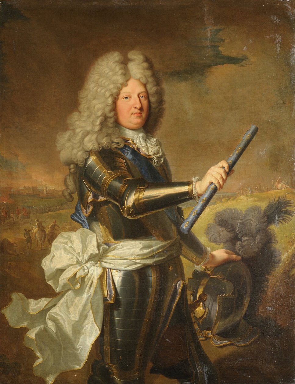 Louis de France, Dauphin 1661-1711, bekannt als der Große Dauphin, 1688 von Hyacinthe François Honoré Rigaud