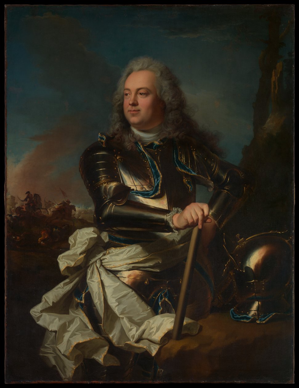 Porträt eines Generaloffiziers von Hyacinthe Rigaud