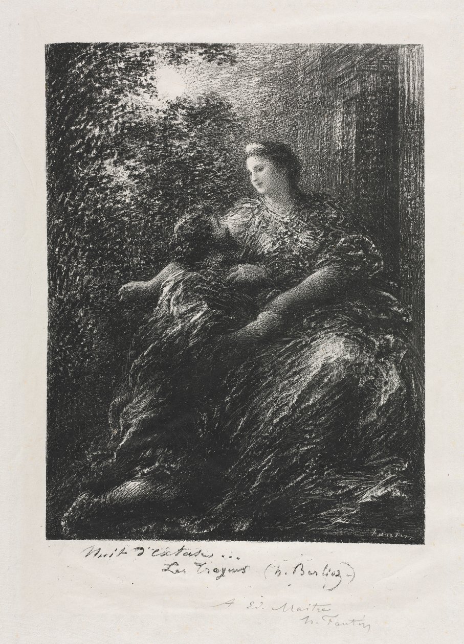 Duett der Trojaner, 1894 von Ignace Henri Jean Fantin Latour