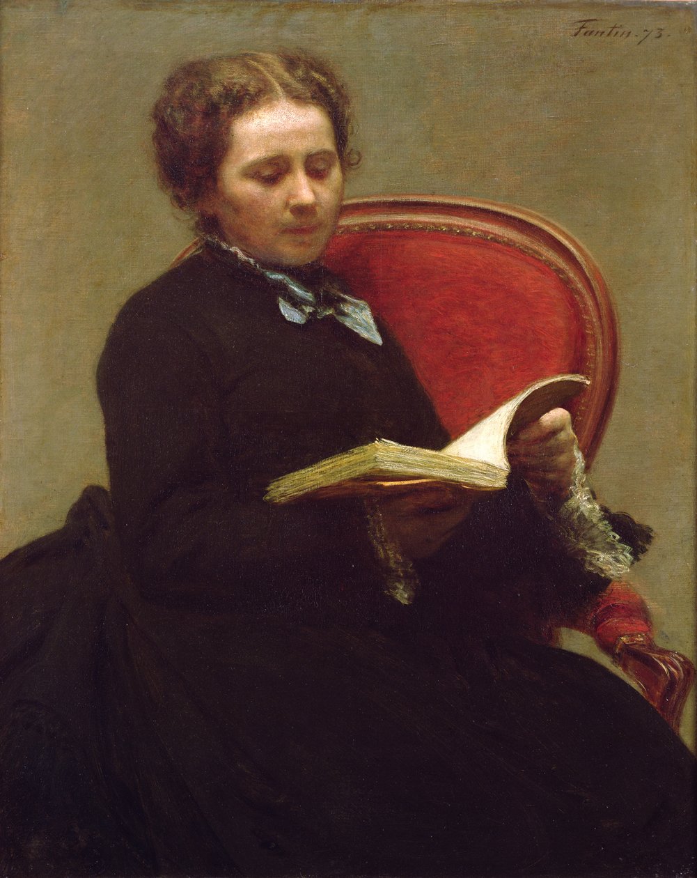 Victoria Dubourg (1840-1926), 1873 von Ignace Henri Jean Fantin Latour