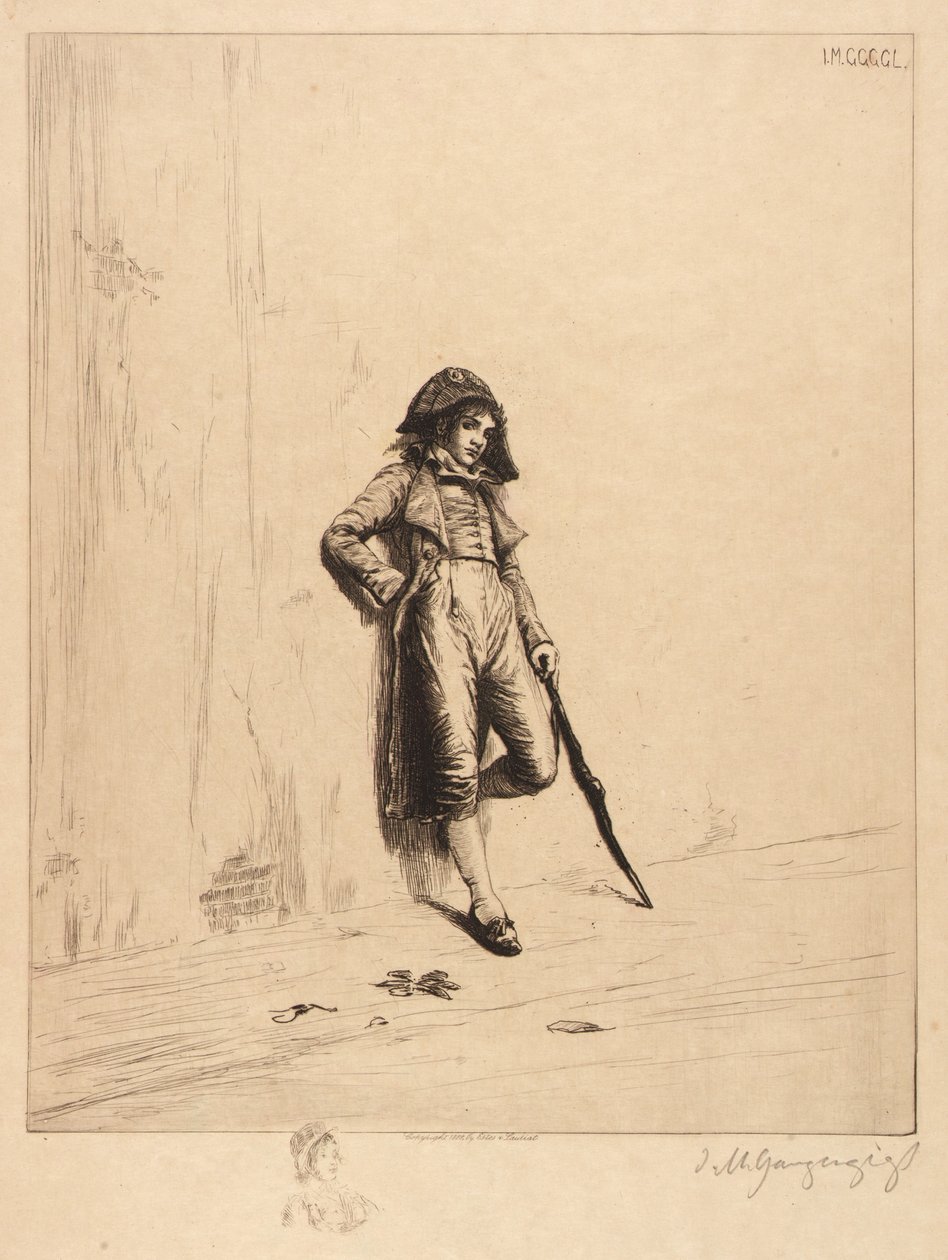 Der Faulenzer von Ignaz Marcel Gaugengigl