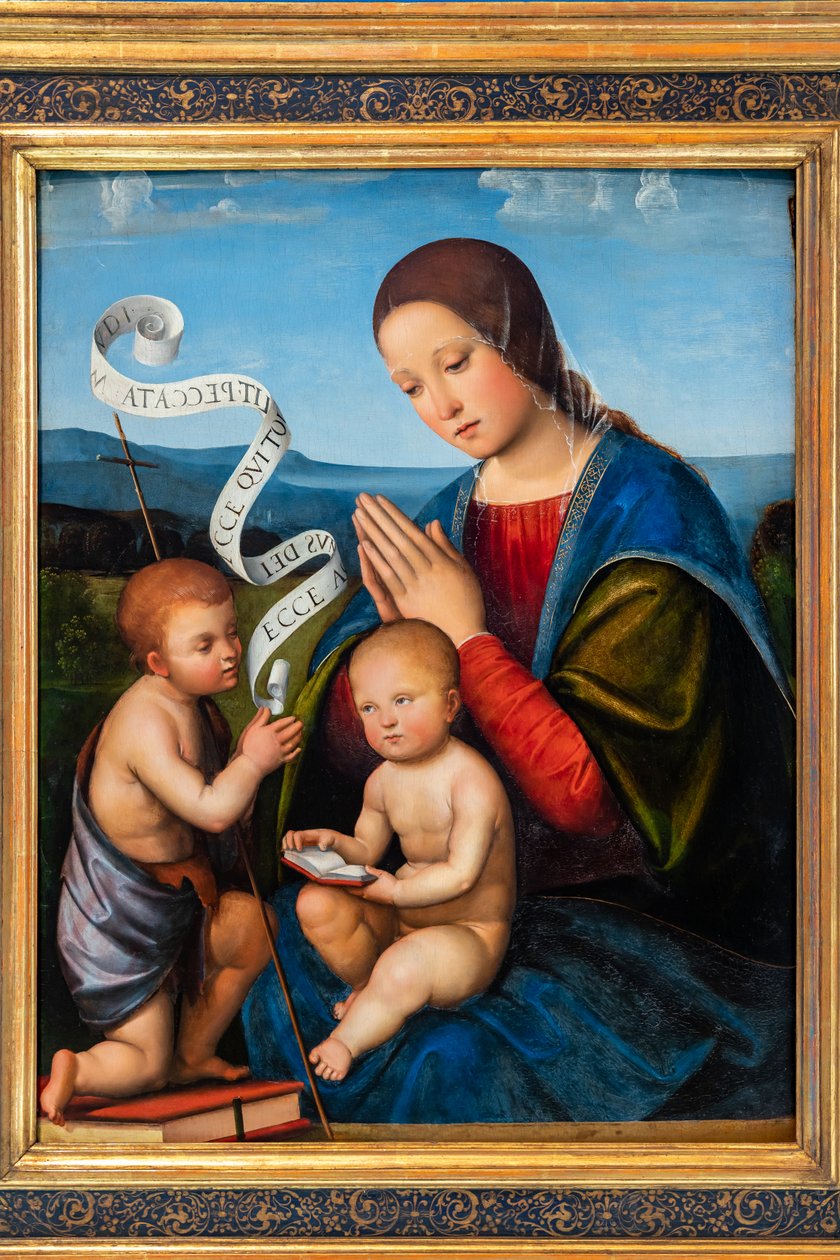Die Jungfrau Maria mit dem Jesuskind und dem kleinen Johannes von Il Francia