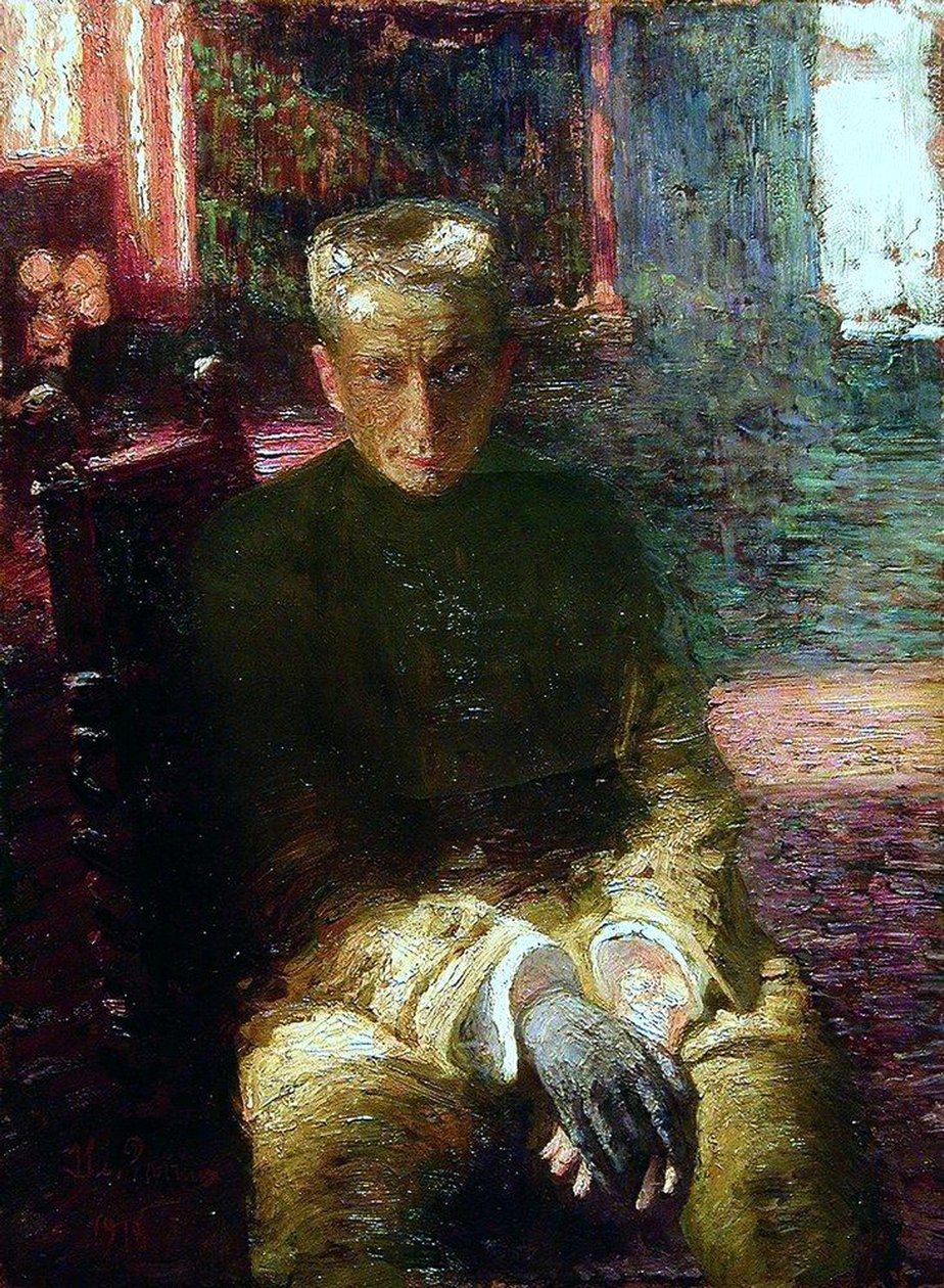 Porträt von Alexander Kerensky 1881-1970, 1918 von Ilya Efimovich Repin
