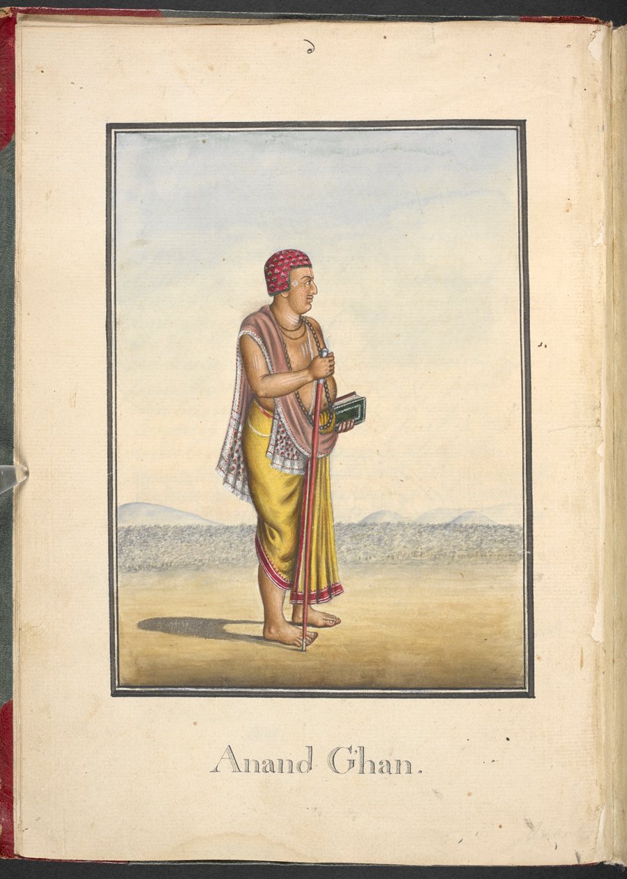 Anand Gran, ein Benares-Pandit, Autor der persischen Version des 