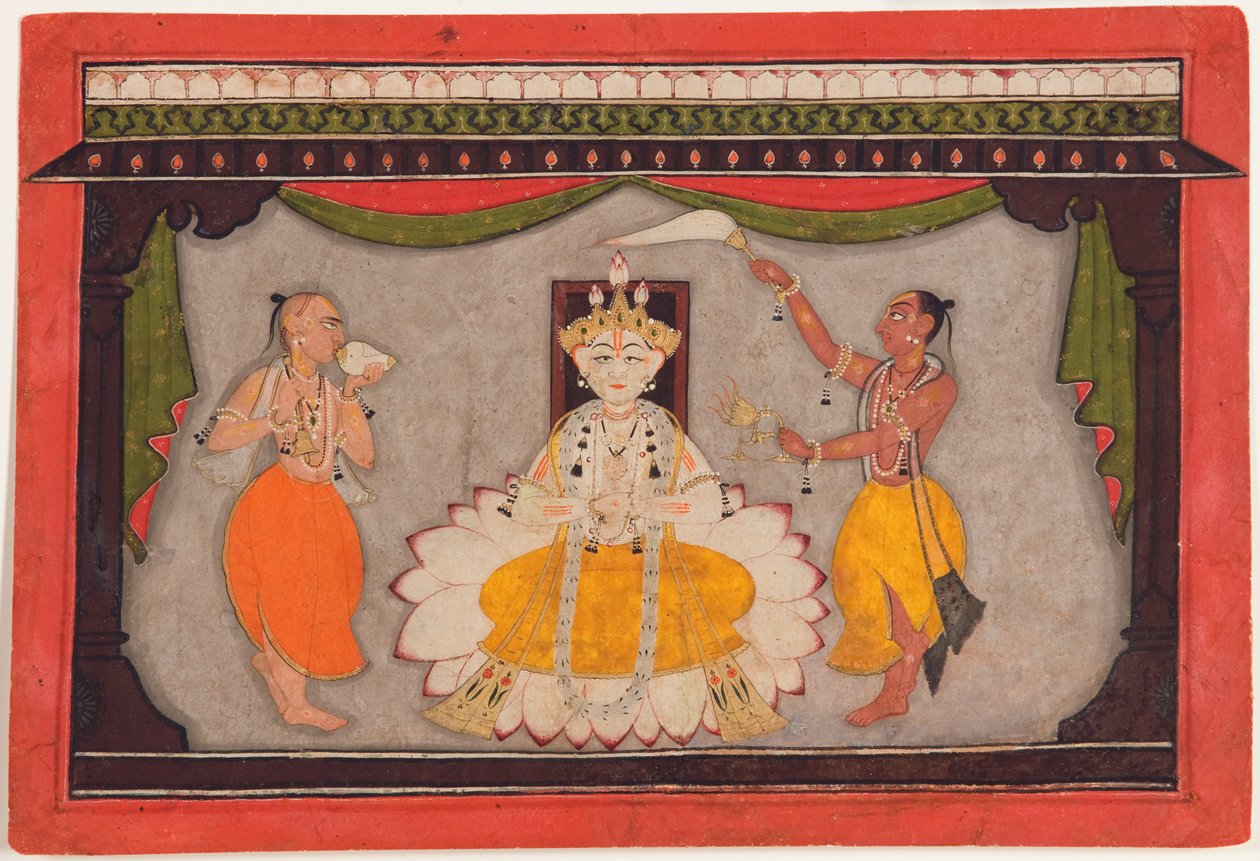 Buddha-Avatar von Vishnu, ca. 1700 von Indian School