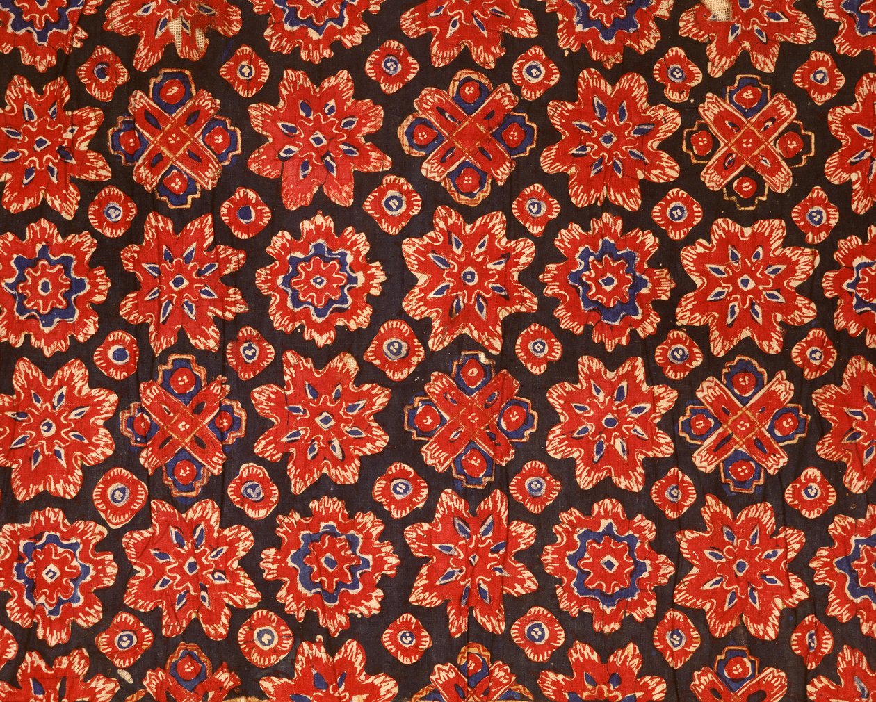 Stoff mit altem thailändischen Design von Indian School