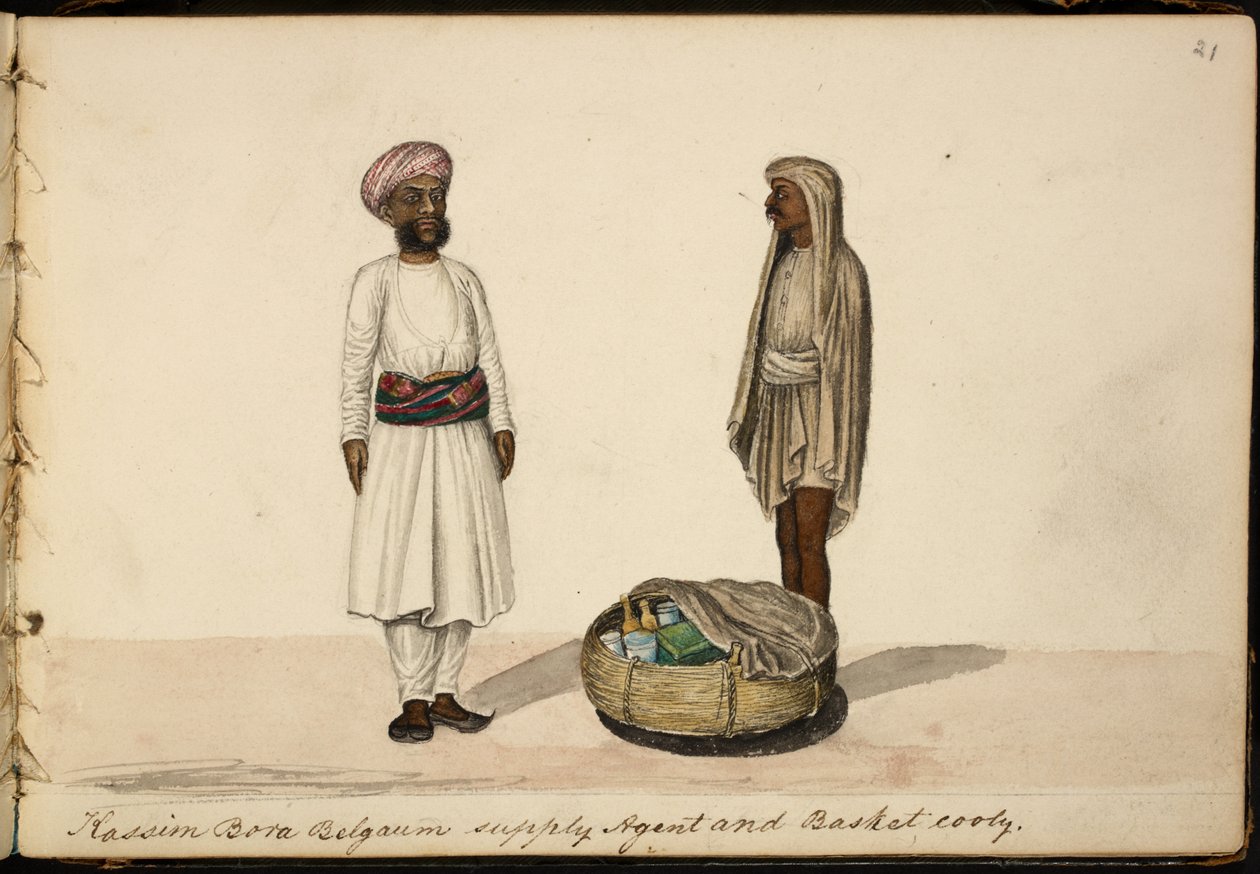 Kassim Bohori, Versorgungsagent. Belgaum von Indian School