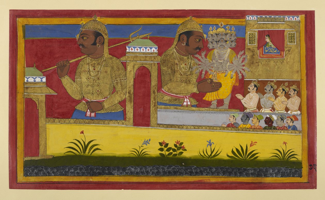 Mahodara plant, Sita zu täuschen; Kumbhakarna verabschiedet sich von Indian School