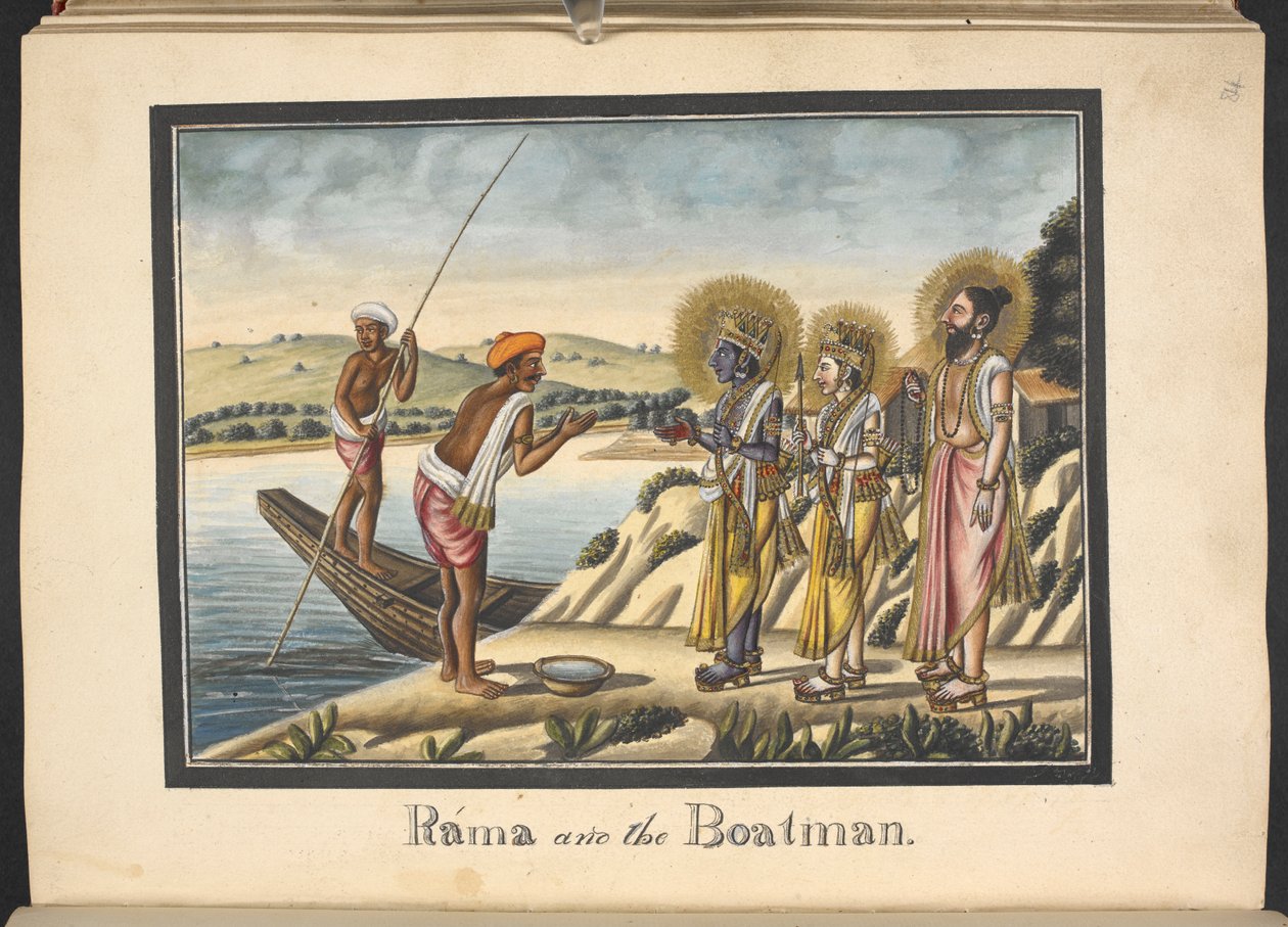 Rama und der Fährmann von Indian School