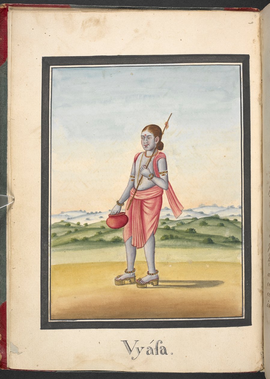 Der Weise Vyasa, traditioneller Autor des 