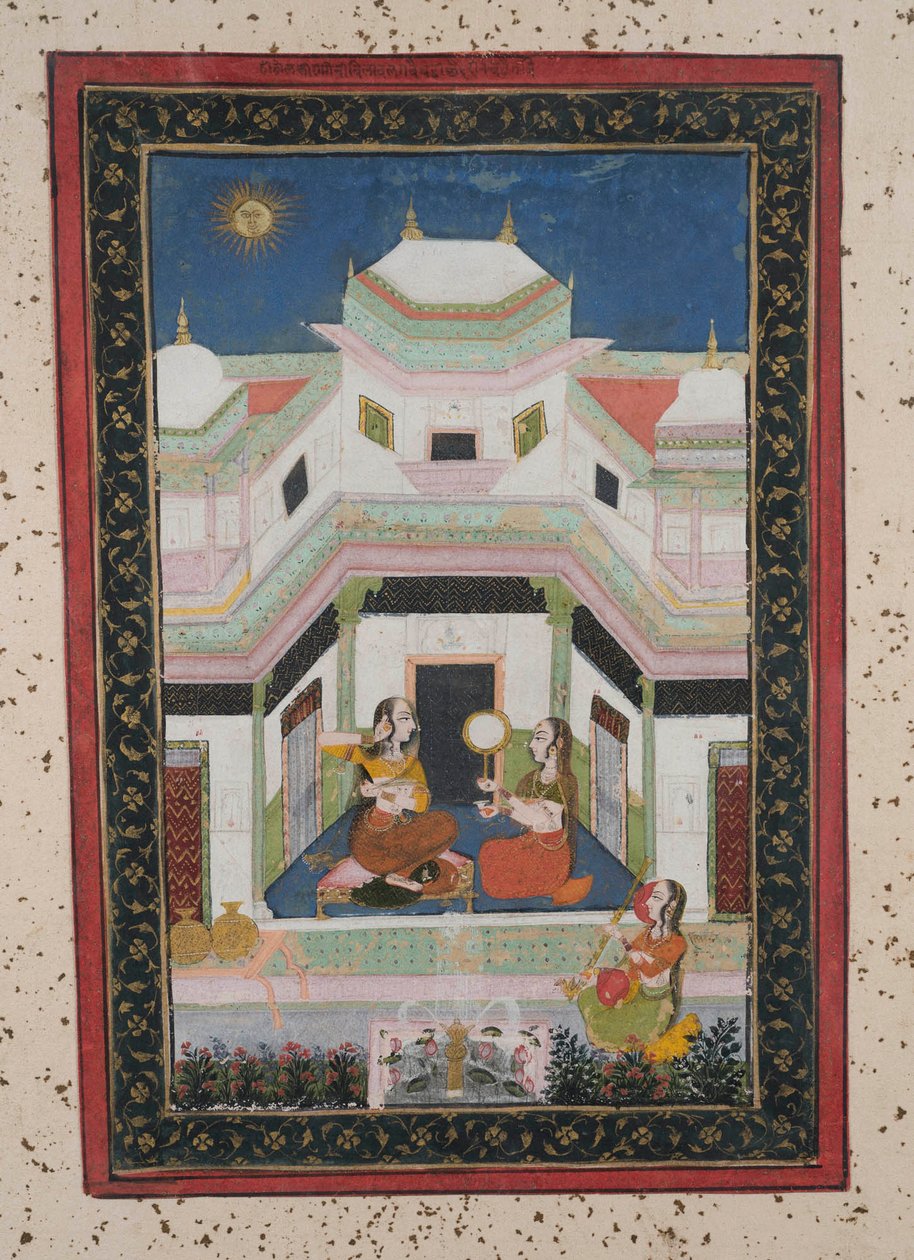 Vilaval Ragini, ca. 1790 von Indian School