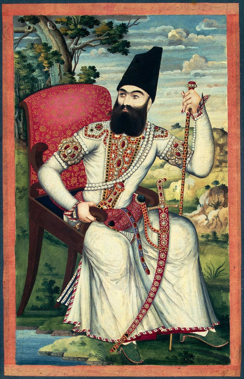 Porträt von Prinz Abbas Mirza, ca. 1820 von Iranian Master