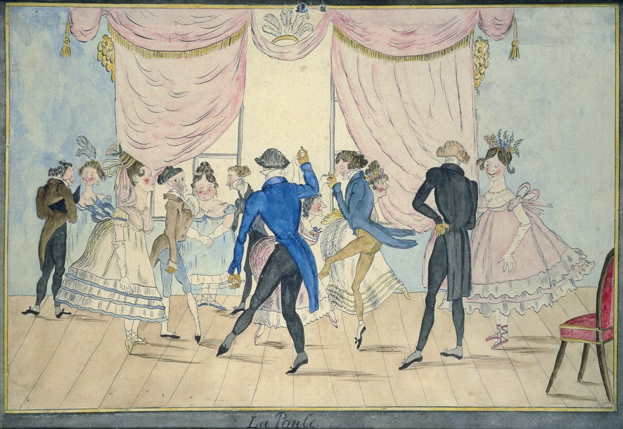 La Poule, ca. 1820 von Isaac Cruikshank