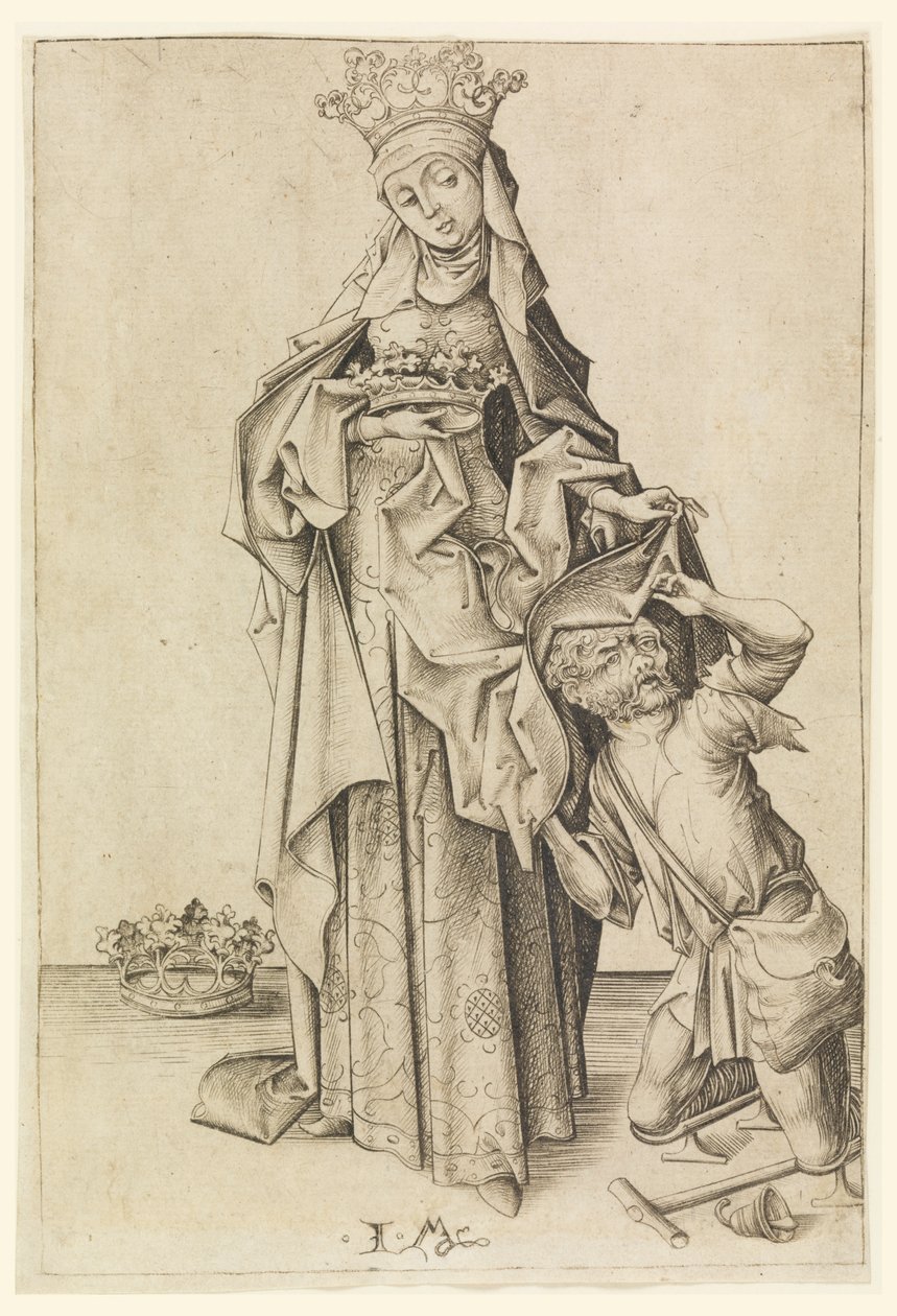 Heilige Elisabeth von Israhel van Meckenem