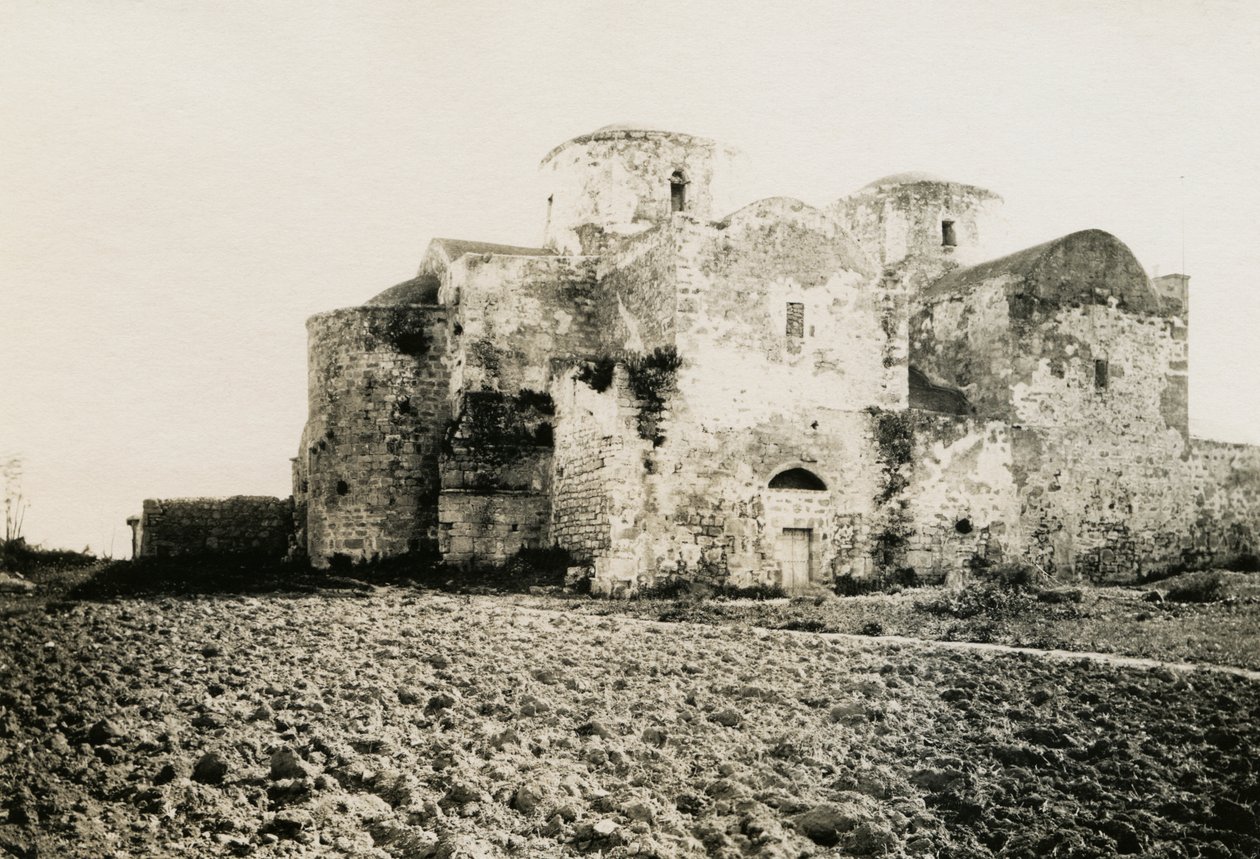 Kloster Agios Varnavas, Engomi, Zypern, Fotografie von Camille Enlart, Paris von Italian Photographer