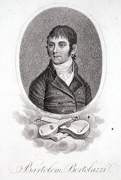 Bartolomeo Bortolozzi (geb. 1773) graviert von Scheffner von Italian School