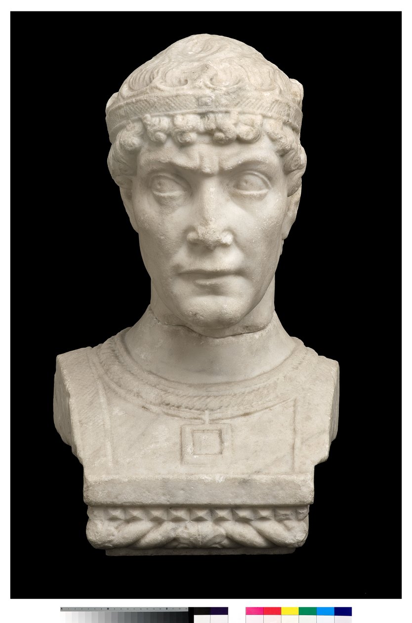 Büste eines Mannes mit Krone von Italian School
