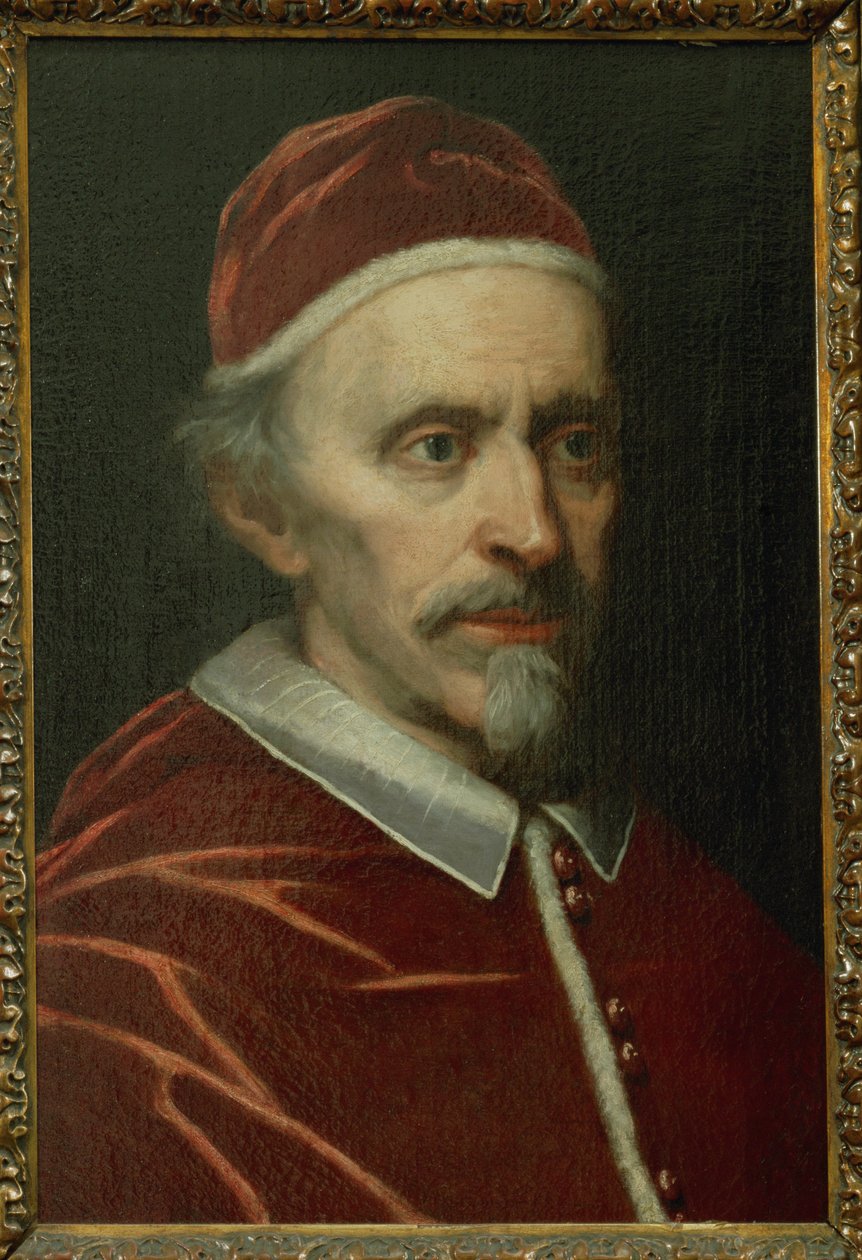 Papst Innozenz XI., Papst 1676-1689 von Italian School