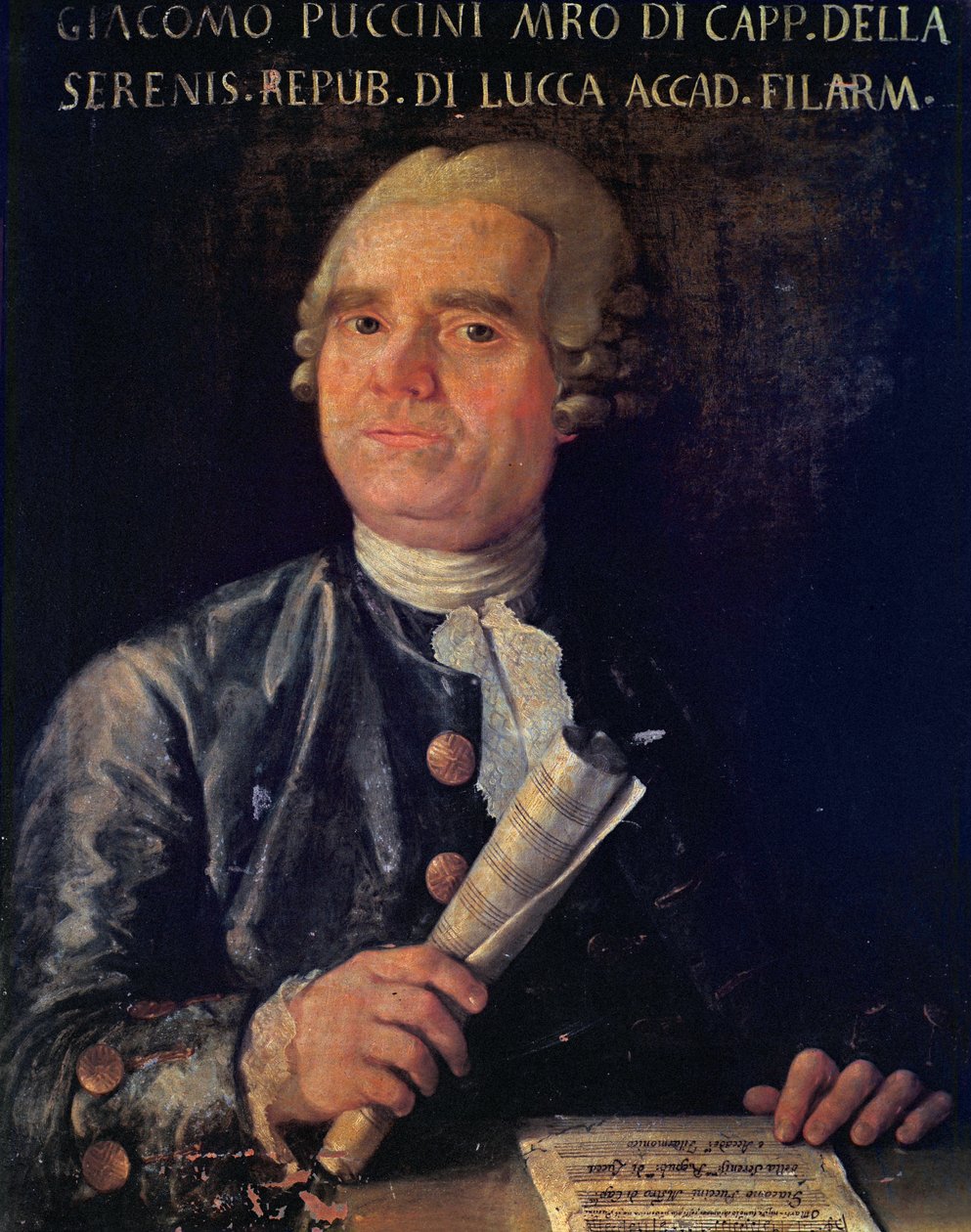 Porträt von Giacomo Puccini (1712-1781) von Italian School