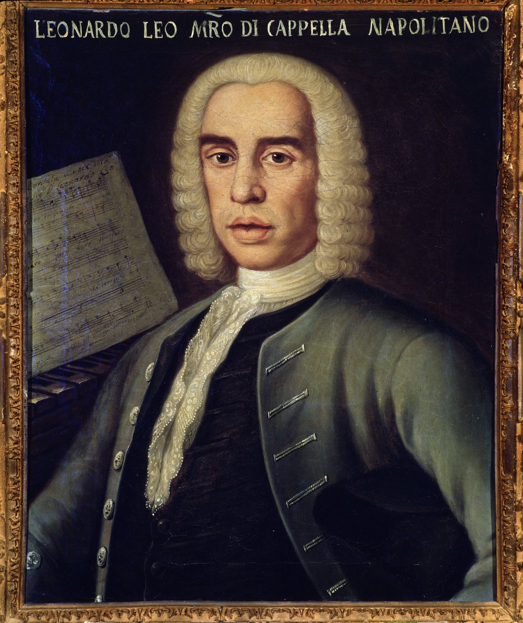 Porträt des italienischen Komponisten Leo Leonardo (1694-1744) von Italian School