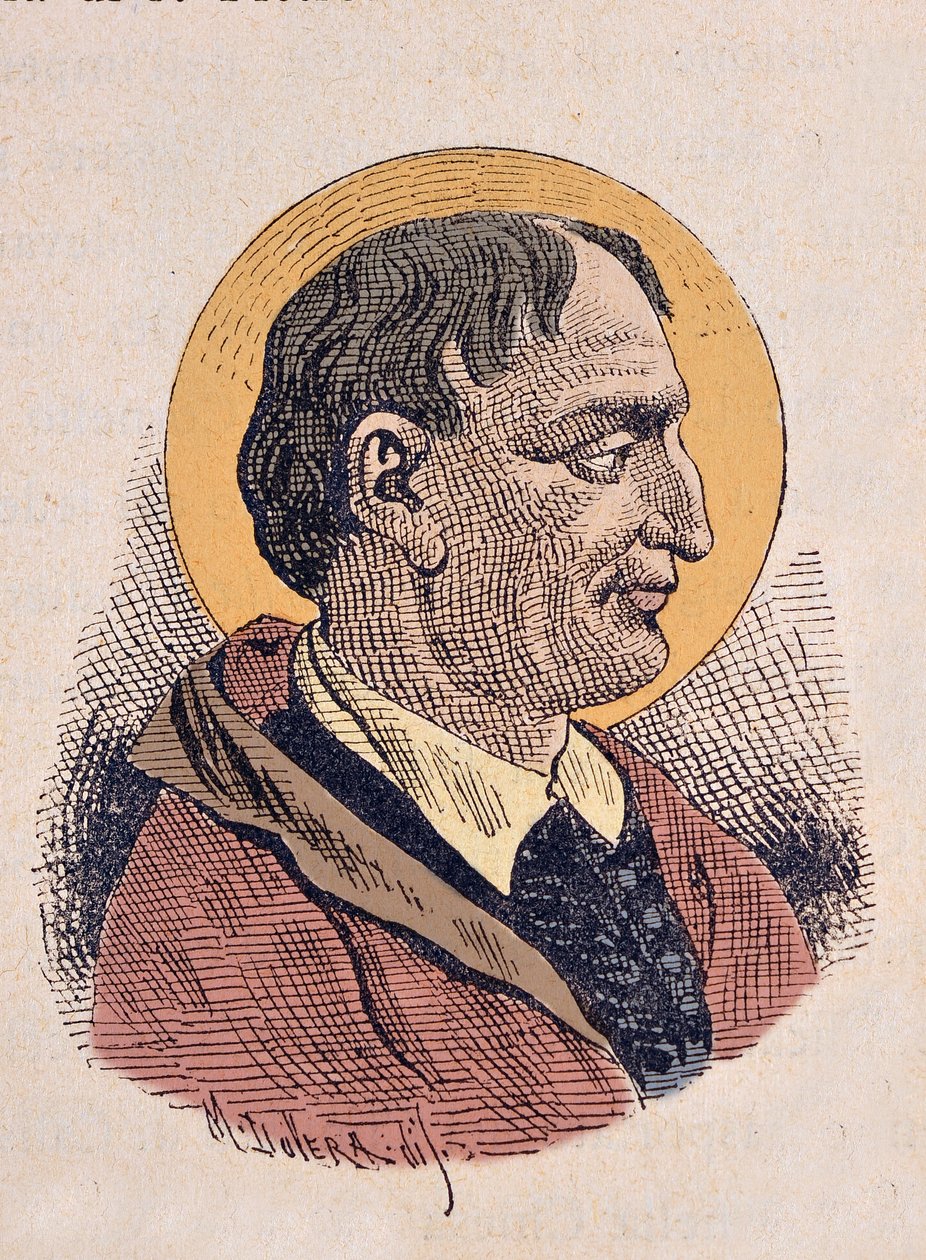 Porträt von Papst Cornelius (251-253) von Italian School