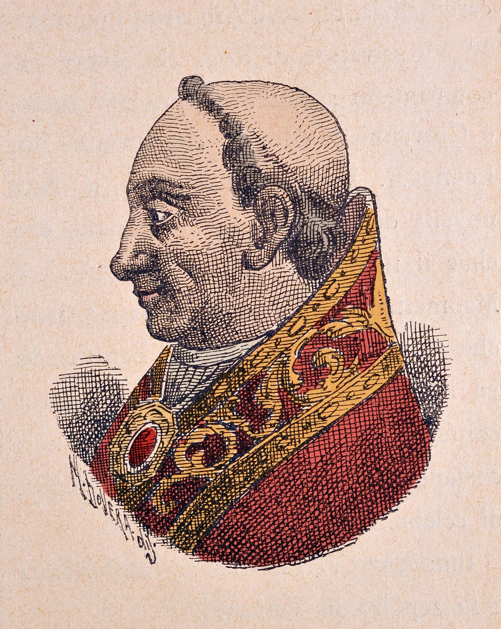 Porträt von Papst Innozenz VIII. (1484-1492) von Italian School