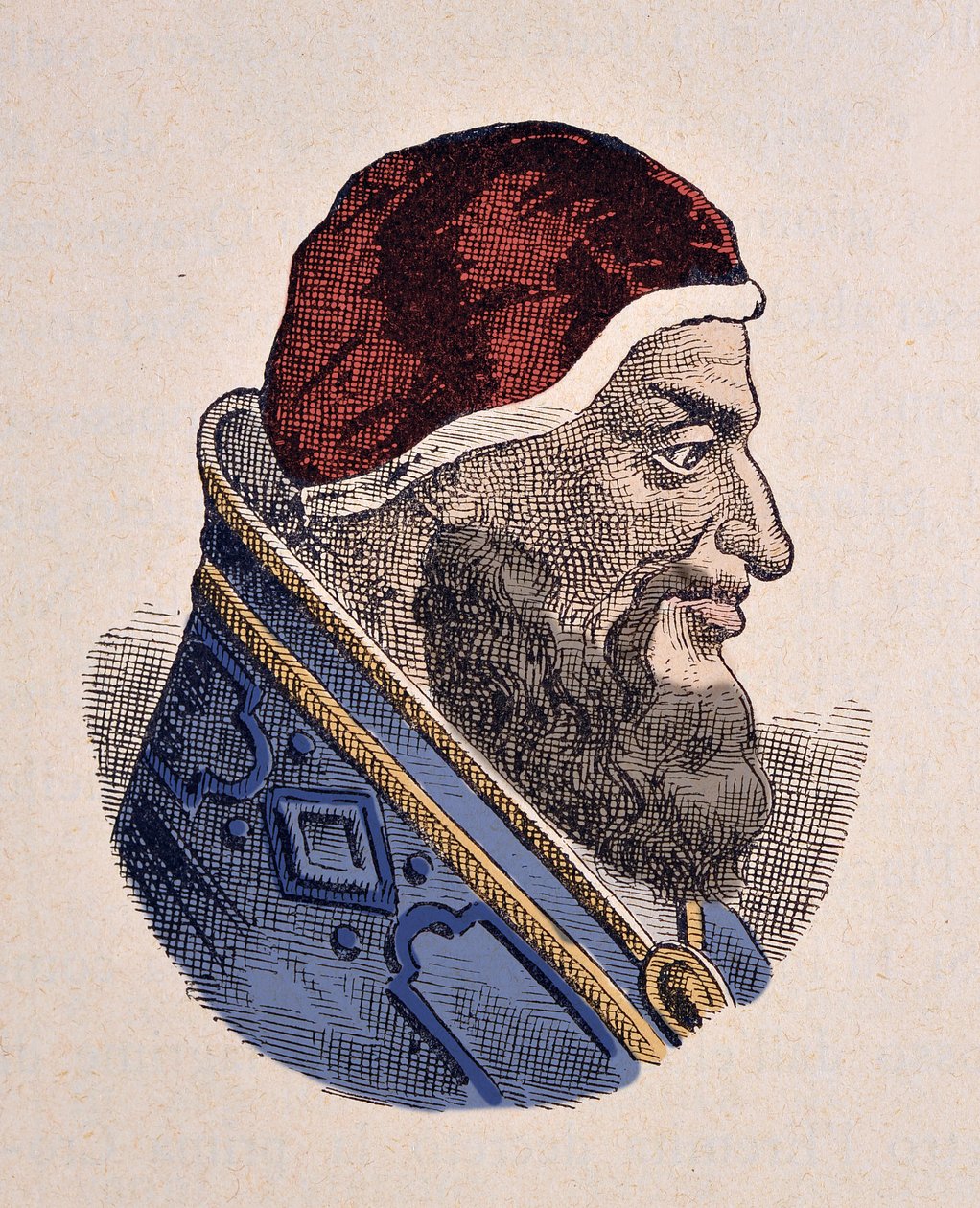 Porträt von Papst Urban II (1088-1099) von Italian School