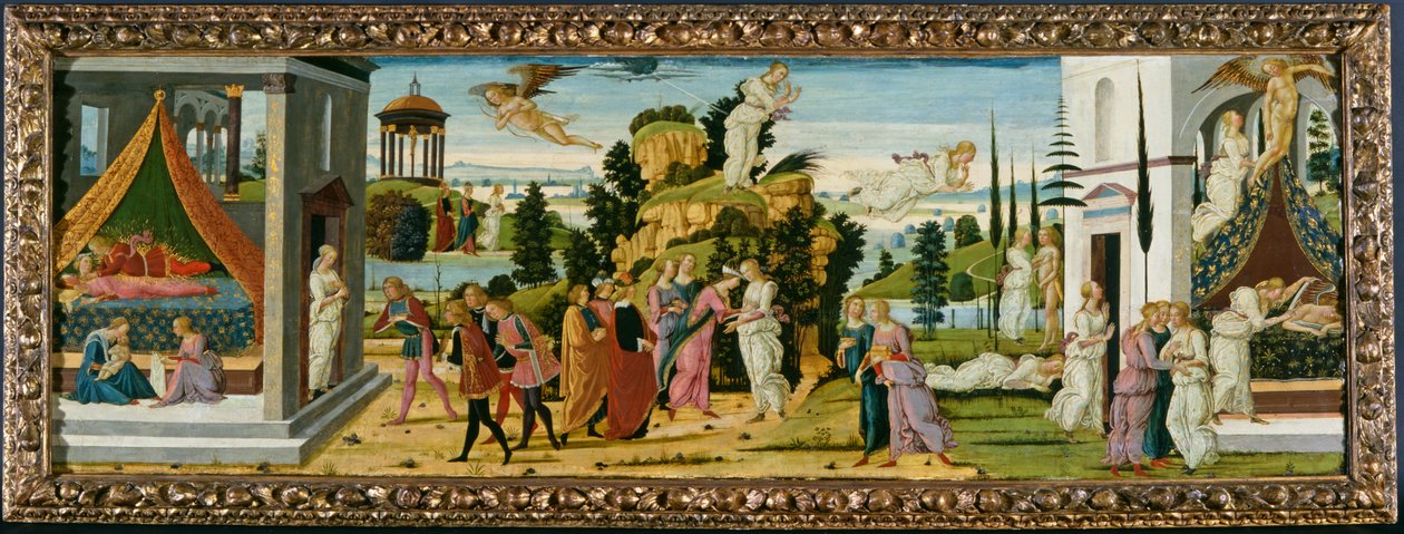 Die Geschichte von Amor und Psyche von Italian School