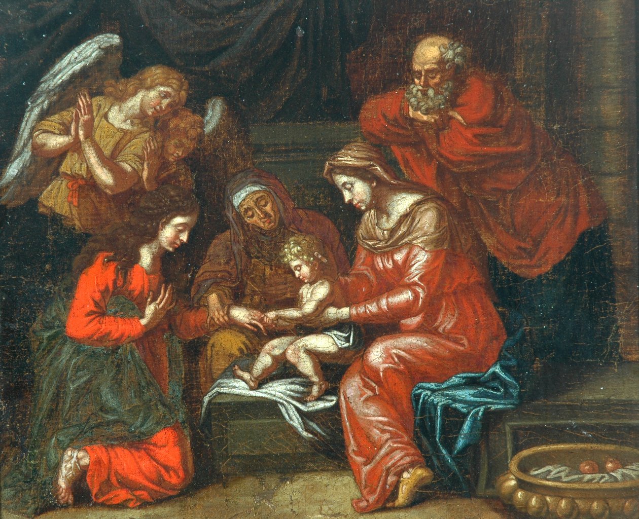 Die Heirat der Heiligen Katharina von Italian School Italian School