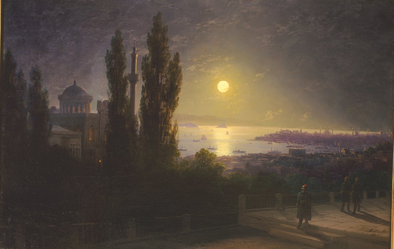 Bosporus bei Nacht von Ivan Aivazovsky