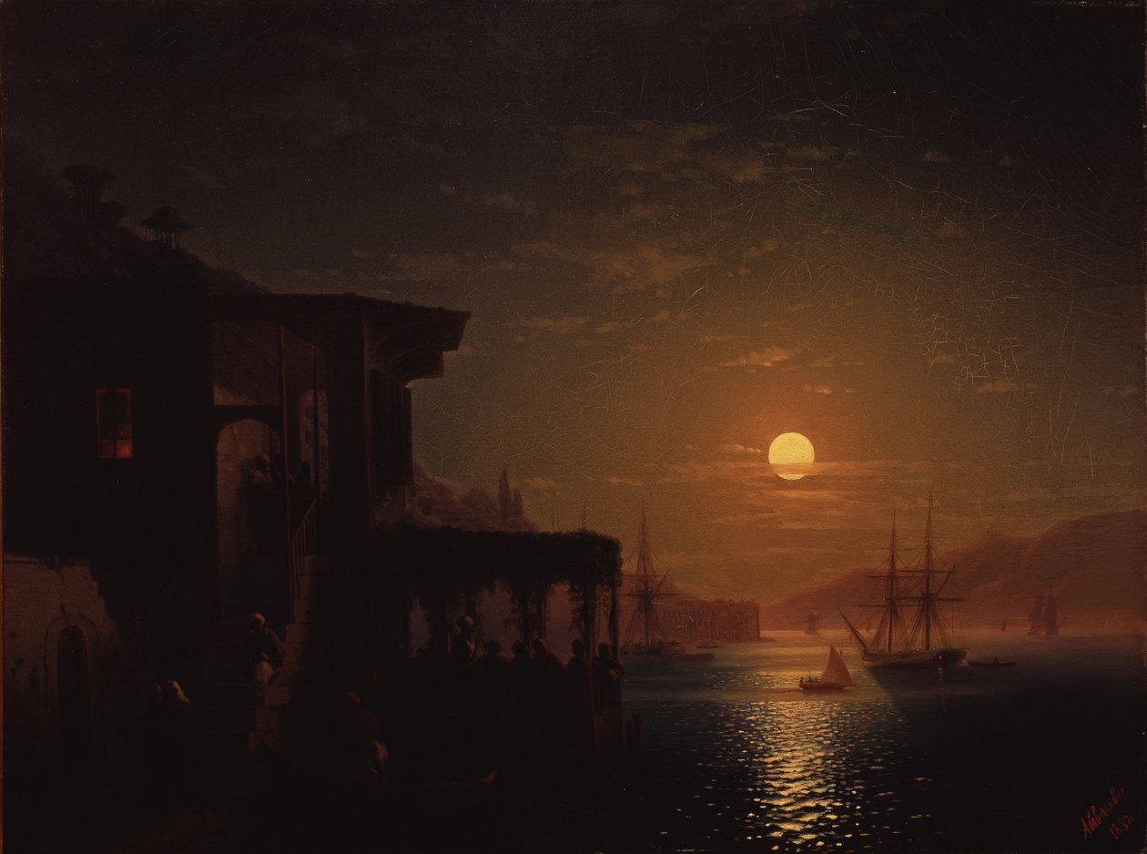 Konstantinopel am Abend, 1882 von Ivan Konstantinovich Aivazovsky