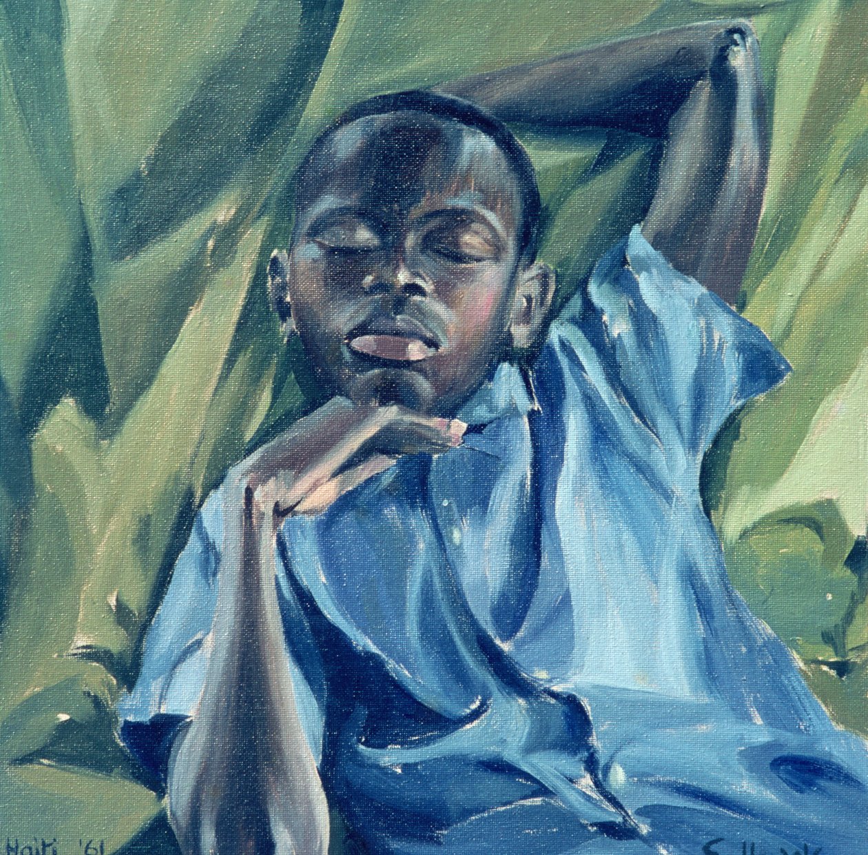 Schlafender Junge, 1961 von Izabella Godlewska de Aranda