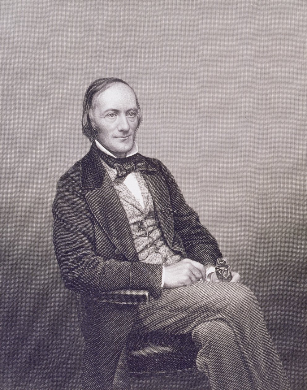 Professor Owen, aus The Drawing-Room Portrait Gallery of Eminent Personages, 1861 von J. and C. Watkins