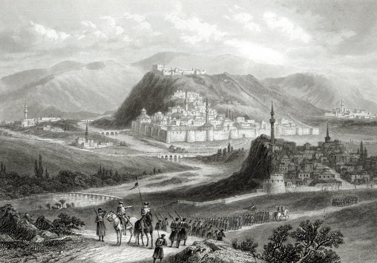 Kars, graviert von J. Godfrey, um 1860 von John Ramage