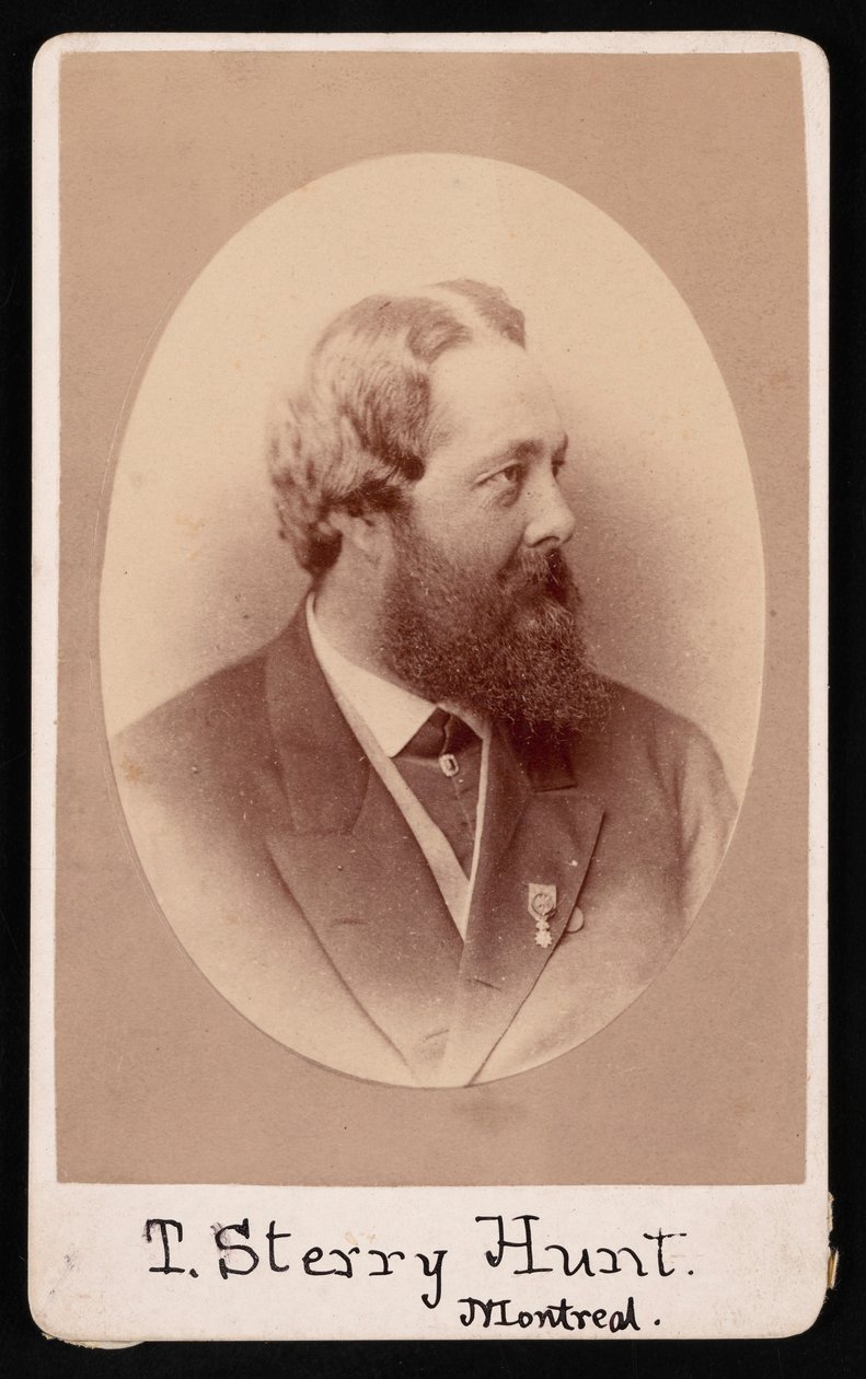 Porträt von Thomas Sterry Hunt 1826-1892, vor 1892 von JG Parks
