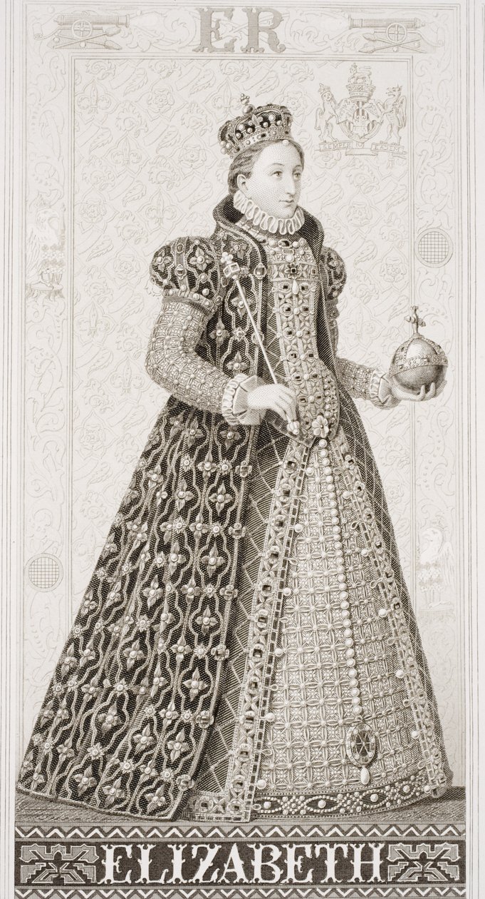 Königin Elisabeth I. aus 
