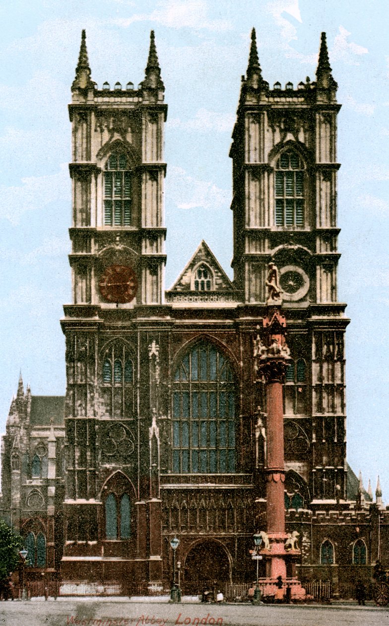 Westminster Abbey, London, frühes 20. Jahrhundert von J. Beagles and Co.