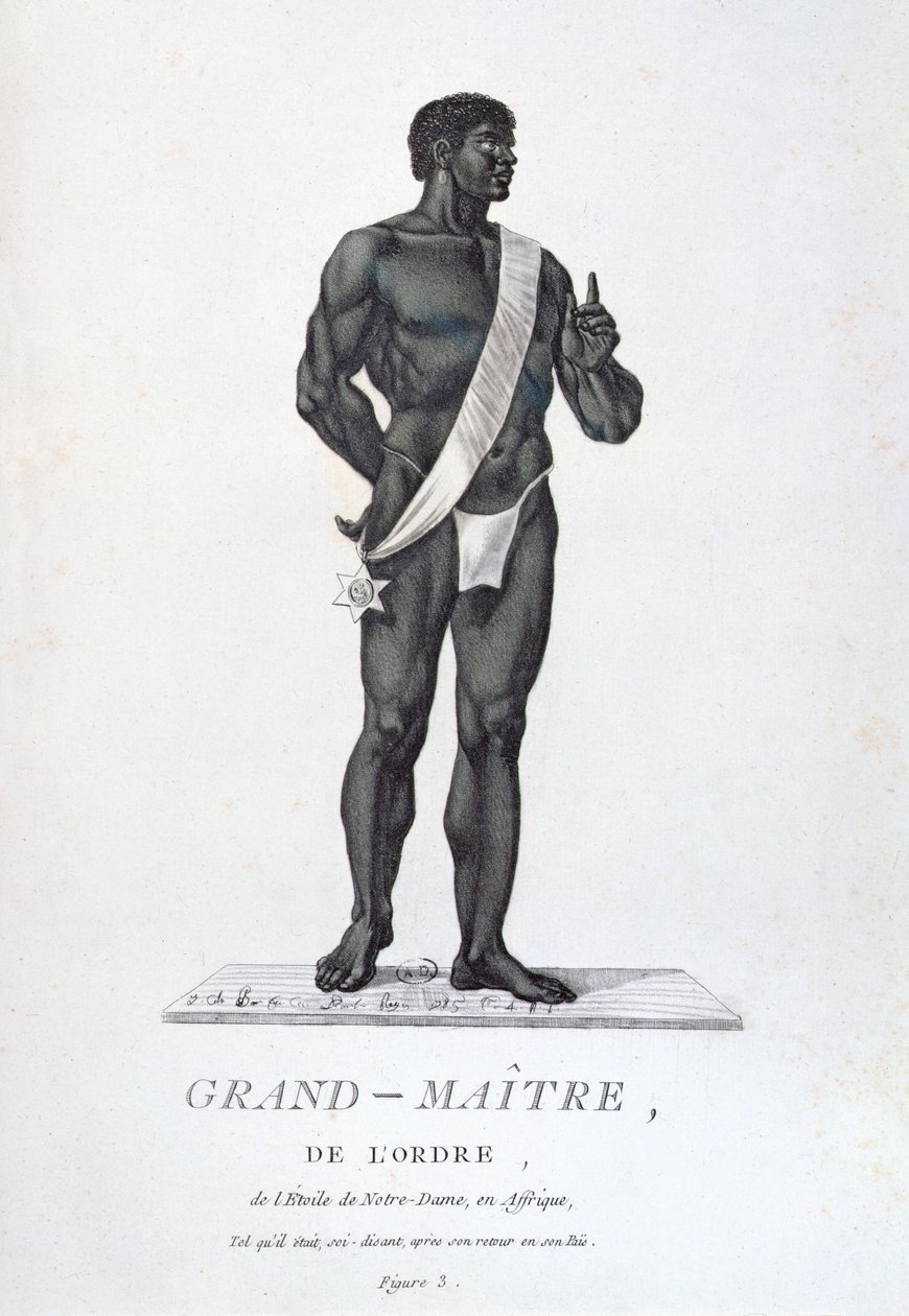 Großmeister des Ordens des Sterns von Notre-Dame, in der Tracht seines Landes, aus 