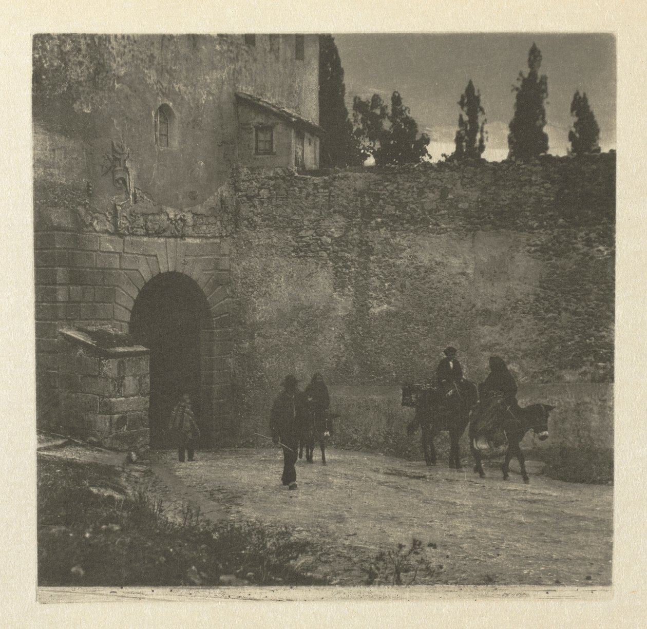 Ein Tor - Segovia von J. Craig Annan