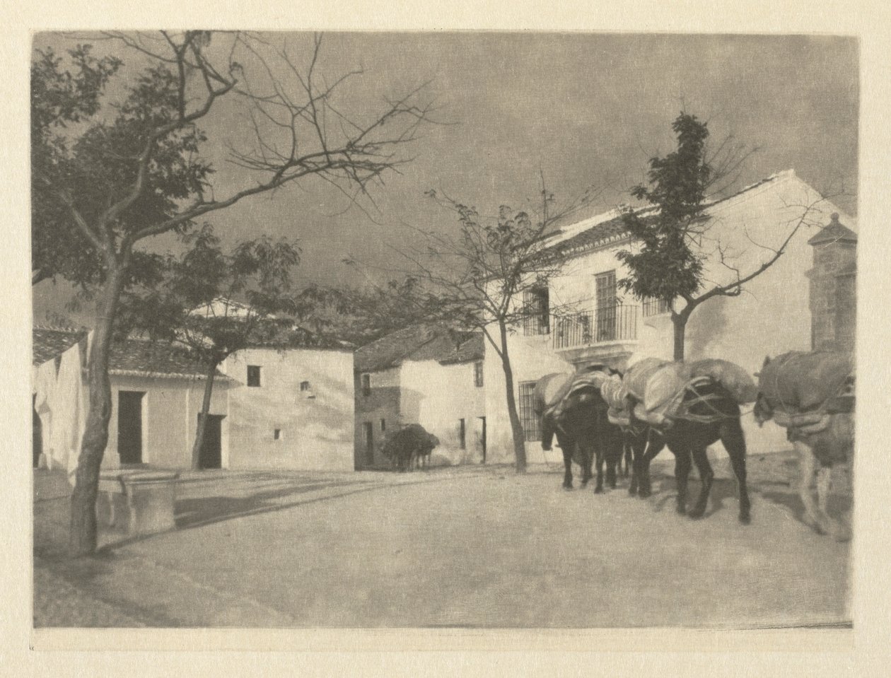 Camera Work: Ein Quadrat - Ronda, 1914 von J. Craig Annan