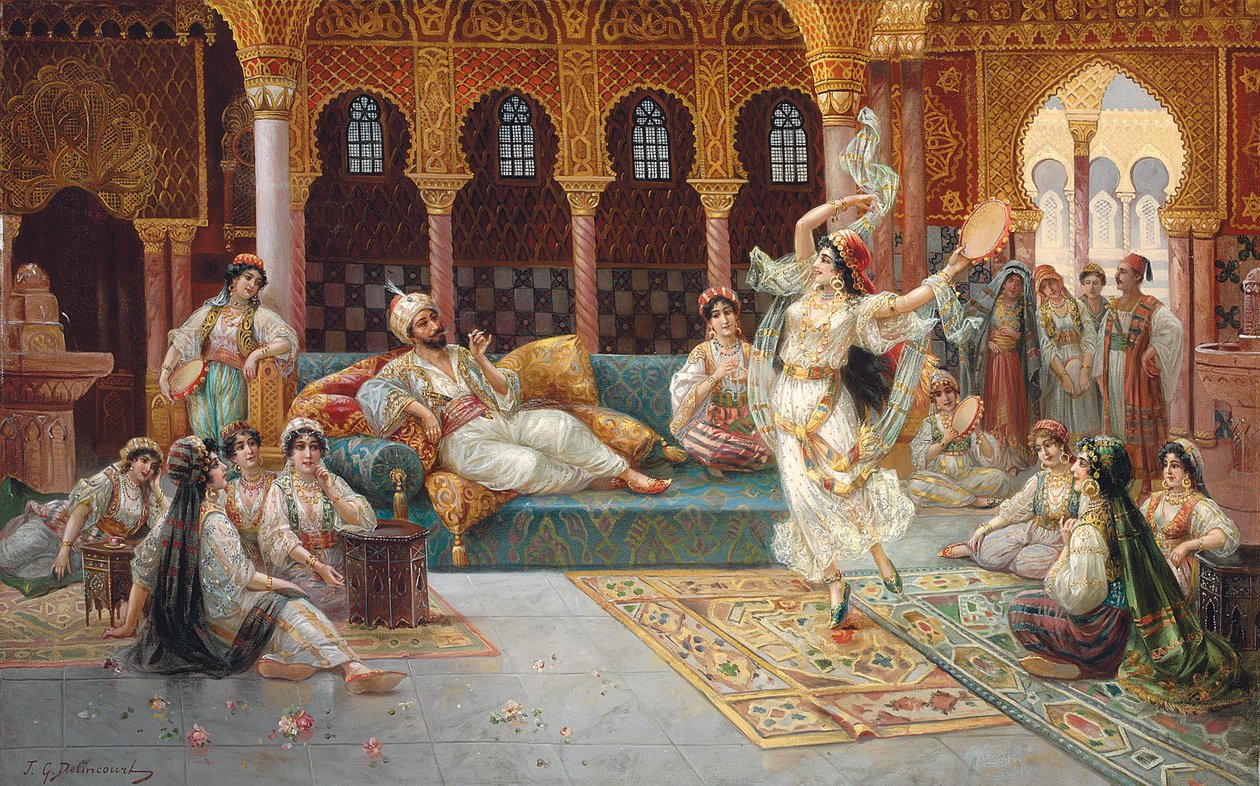 Ein Haremstanz von J. G. Delincourt