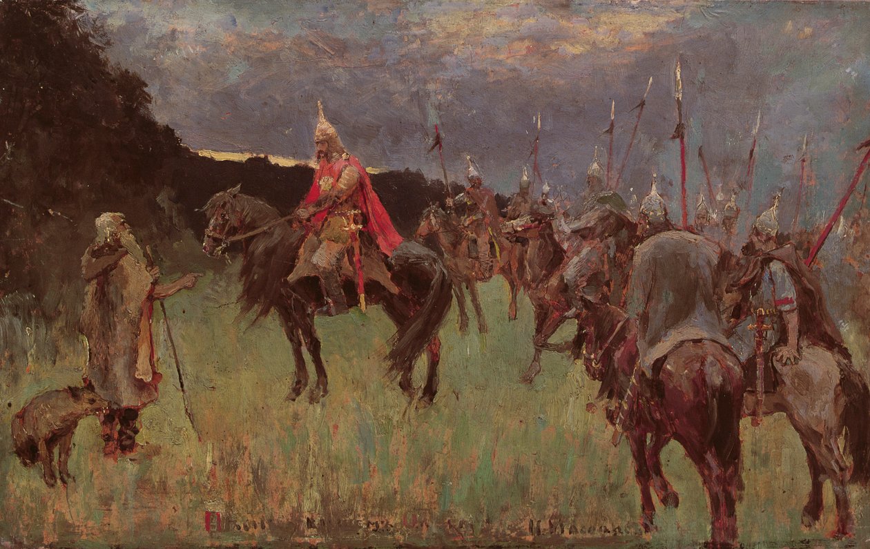 Das Lied von Oleg dem Weisen von J. G. Myasoyedov