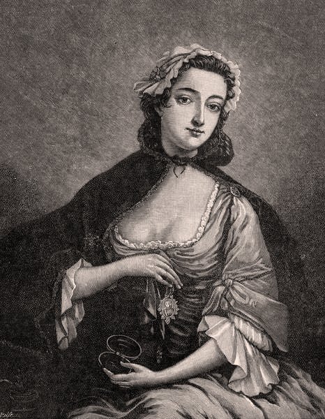 Porträt von Flora Macdonald (1722-90) von J after Markluin