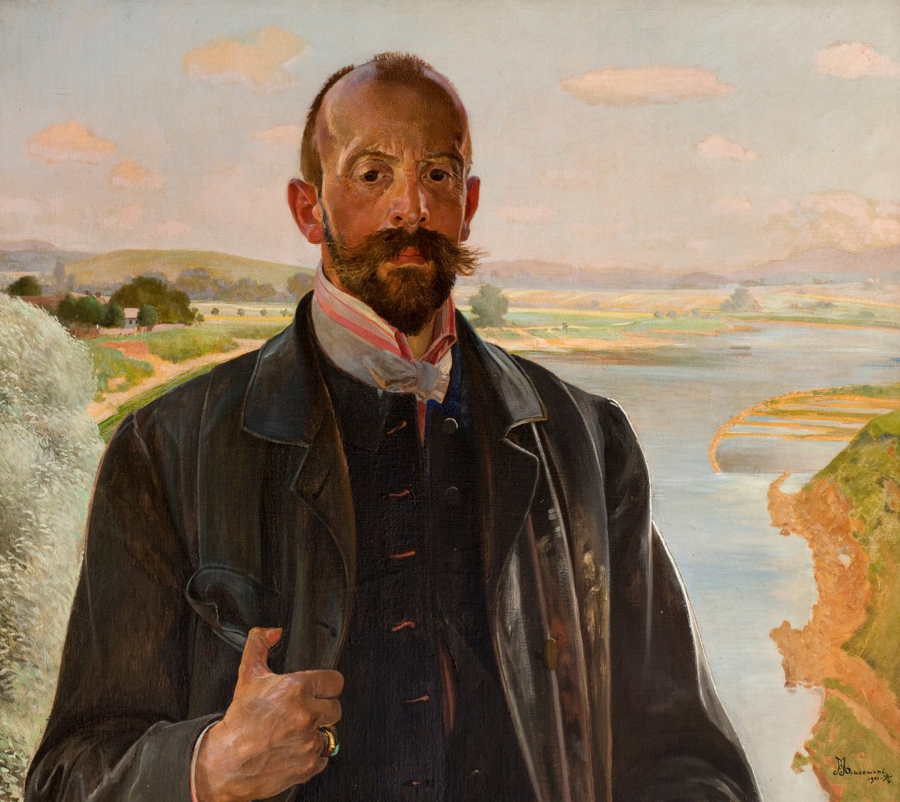 Selbstporträt von Jacek Malczewski