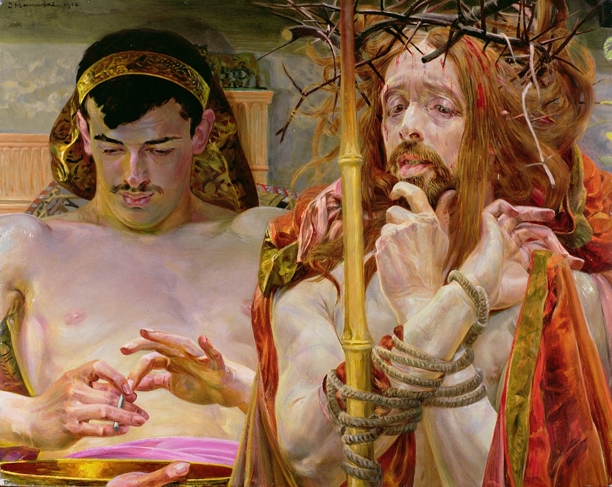 Christus mit Pilatus von Jacek Malczewski